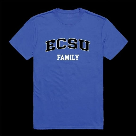 W Republic 571-297-RYL-02 Elizabeth City State University Vikings Family T-Shirt, Royal - Medium