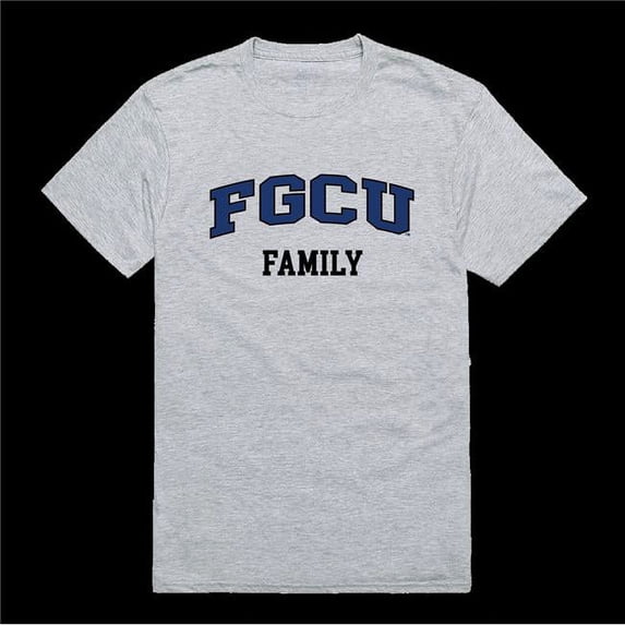 W Republic 571-303-HGY-04 Florida Gulf Coast University Eagles Family T-Shirt, Heather Grey - Extra Large