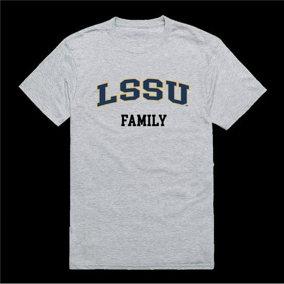 W Republic 571-325-HGY-01 Lake Superior State University Lakers Family T-Shirt, Heather Grey - Small