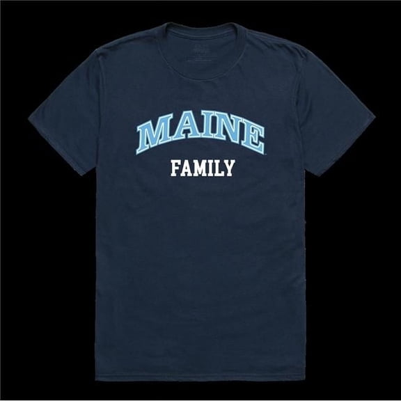 W Republic 571-334-NVY-03 University of Maine Black Bears Family T-Shirt, Navy - Large