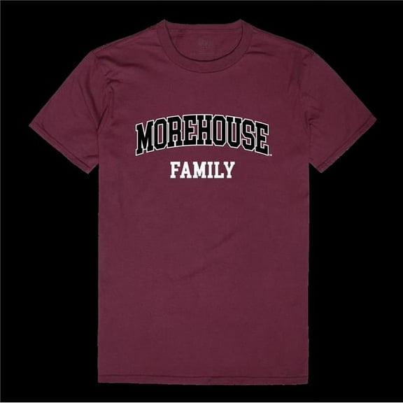 W Republic 571-346-MAR-02 Morehouse College Maroon Tigers Family T-Shirt, Maroon - Medium
