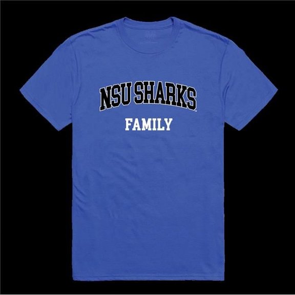 W Republic 571-358-RYL-01 Nova Southeastern University Sharks Family T-Shirt, Royal - Small