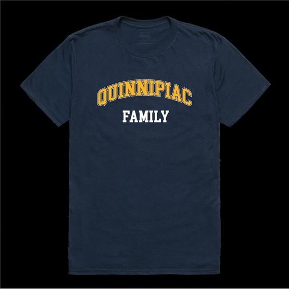 W Republic 571-365-NVY-05 Quinnipiac University Bobcats Family T-Shirt, Navy - 2XL