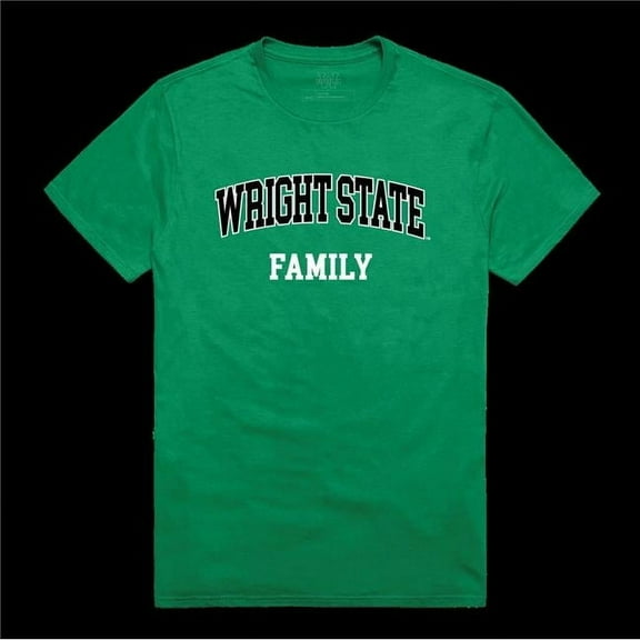 W Republic 571-416-KEL-03 Wright State University Raiders Family T-Shirt, Kelly Green - Large