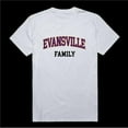 thumbnail image 1 of W Republic 571-424-WHT-03 University of Evansville Purple Aces Family T-Shirt, White - Large, 1 of 1