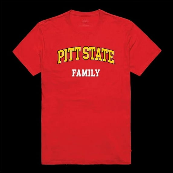 W Republic 571-427-RED-05 Pittsburg State University Gorillas Family T-Shirt, Red - 2XL