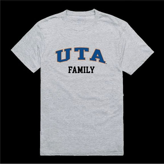W Republic 571-433-HGY-05 University of Texas at Arlington Mavericks Family T-Shirt, Heather Grey - 2XL