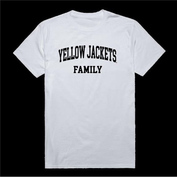 W Republic 571-449-WT2-04 American International College Yellow Jackets Family T-Shirt, White - Extra Large