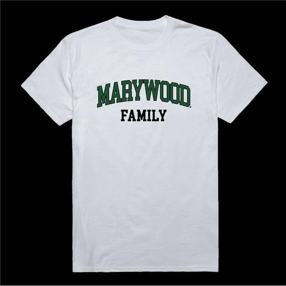 W Republic 571-455-WHT-04 Marywood University Pacers Family T-Shirt, White - Extra Large