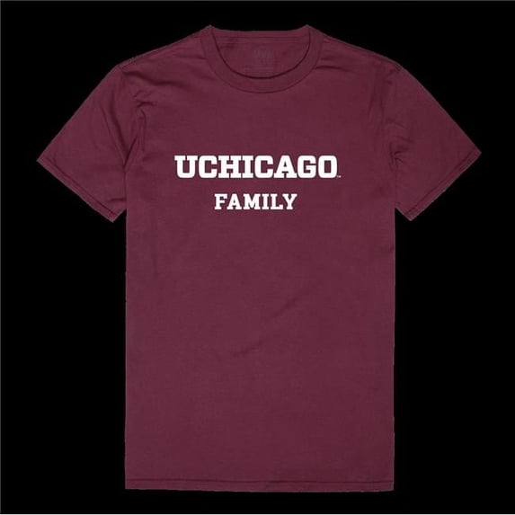 W Republic 571-469-MAR-05 University of Chicago Maroons Family T-Shirt, Maroon - 2XL