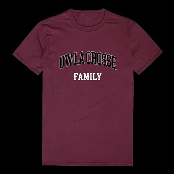 W Republic 571-477-MAR-04 University of Wisconsin-La Crosse Eagles Family T-Shirt, Maroon - Extra Large