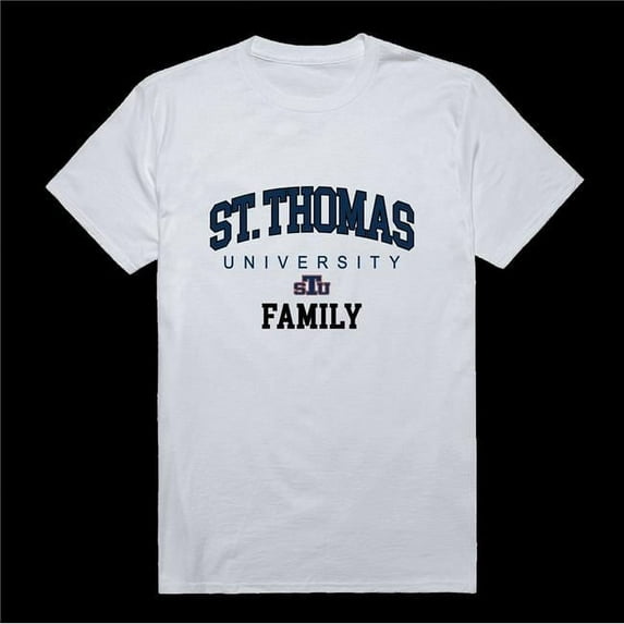W Republic 571-480-WHT-01 St. Thomas University Bobcats Family T-Shirt, White - Small
