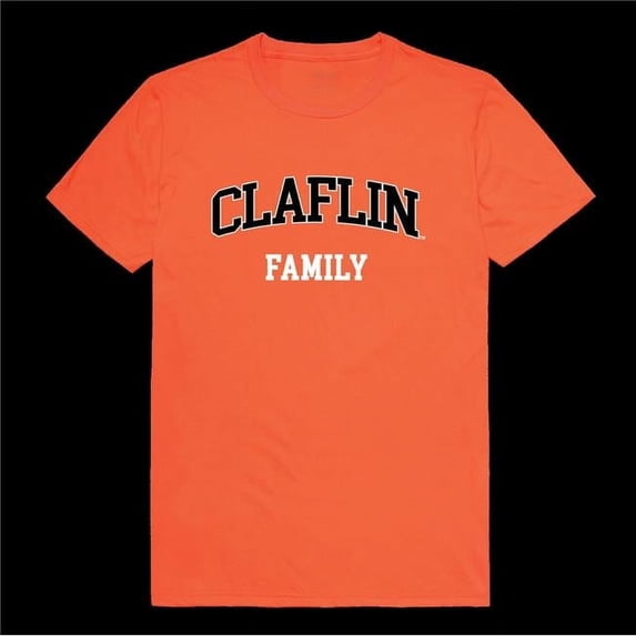W Republic 571-511-ORN-05 Claflin University Panthers Family T-Shirt, Orange - 2XL
