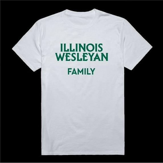 W Republic 571-525-WHT-01 Illinois Wesleyan University Titans Family T-Shirt, White - Small