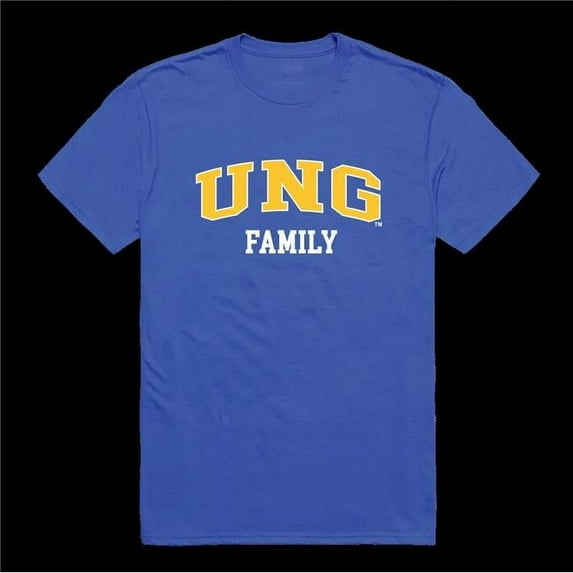 W Republic 571-558-RYL-04 University of North Georgia Dahlonega Campus Nighthawks Family T-Shirt, Royal - Extra Large