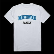 W Republic 571-562-WHT-05 Northwood University Timberwolves Family T-Shirt, White - 2XL