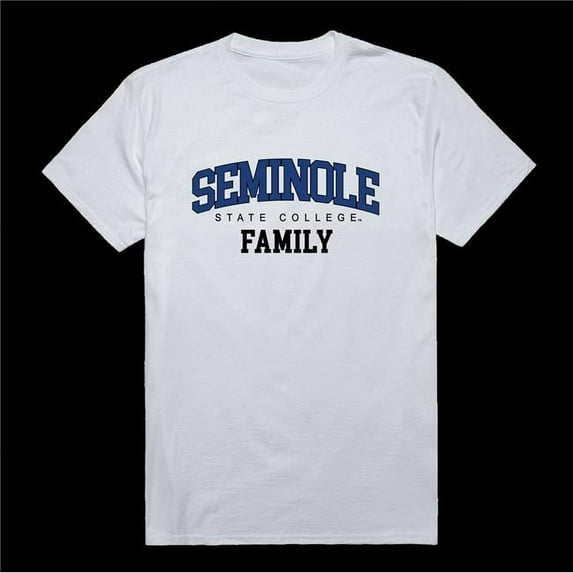 W Republic 571-582-WHT-02 Seminole State University Raiders Family T-Shirt, White - Medium
