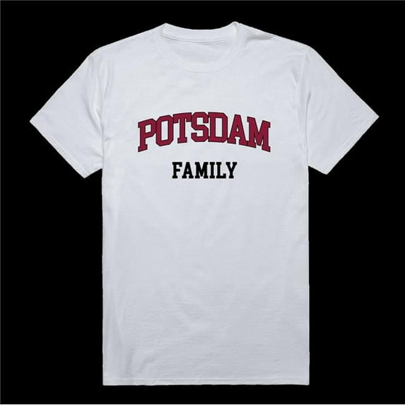 W Republic 571-593-WHT-04 State University of New York at Potsdam Bears Family T-Shirt, White - Extra Large