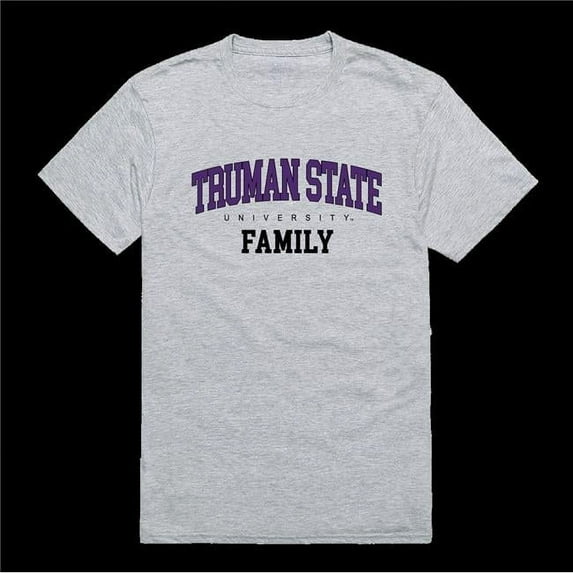 W Republic 571-598-HGY-04 Truman State University Bulldogs Family T-Shirt, Heather Grey - Extra Large