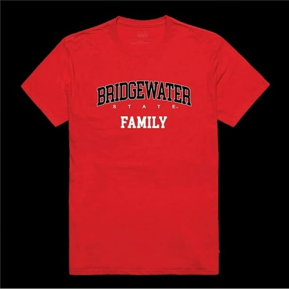 W Republic 571-620-RED-02 Bridgewater State University Bears Family T-Shirt, Red - Medium