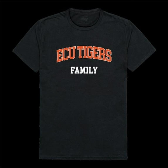 W Republic 571-638-BLK-01 East Central University Tigers Family T-Shirt, Black - Small