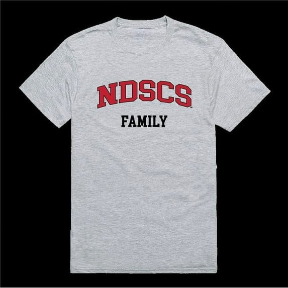W Republic 571-724-HGY-05 North Dakota State College of Science Wildcats Family T-Shirt, Heather Grey - 2XL