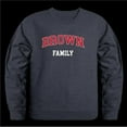 thumbnail image 1 of W Republic 572-106-HCH-02 Brown University Bears Family Crewneck Sweatshirt, Heather Charcoal - Medium, 1 of 1