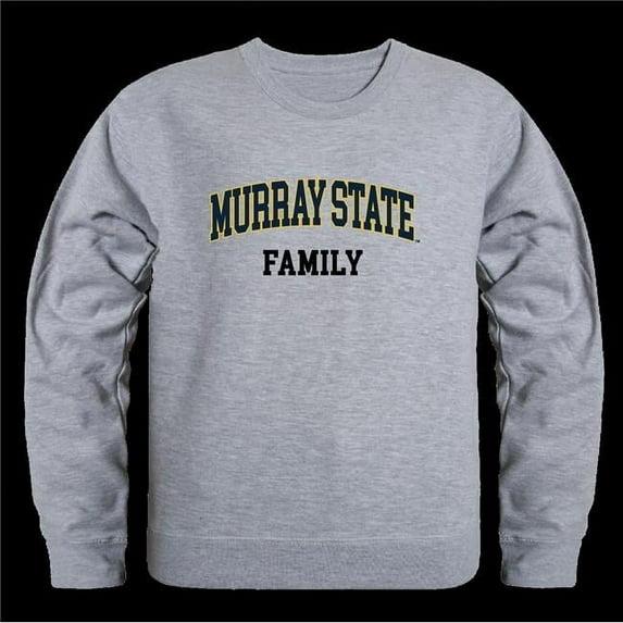 W Republic 572-135-HGY-02 Murray State University Racers Family Crewneck Sweatshirt, Heather Grey - Medium