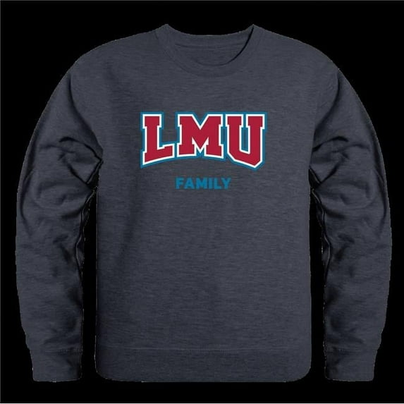 W Republic 572-160-HCH-05 Loyola Marymount University Lions Family Crewneck Sweatshirt, Heather Charcoal - 2XL