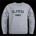 thumbnail image 1 of W Republic 572-173-HGY-02 San Jose State University Spartans Family Crewneck Sweatshirt, Heather Grey - Medium, 1 of 1