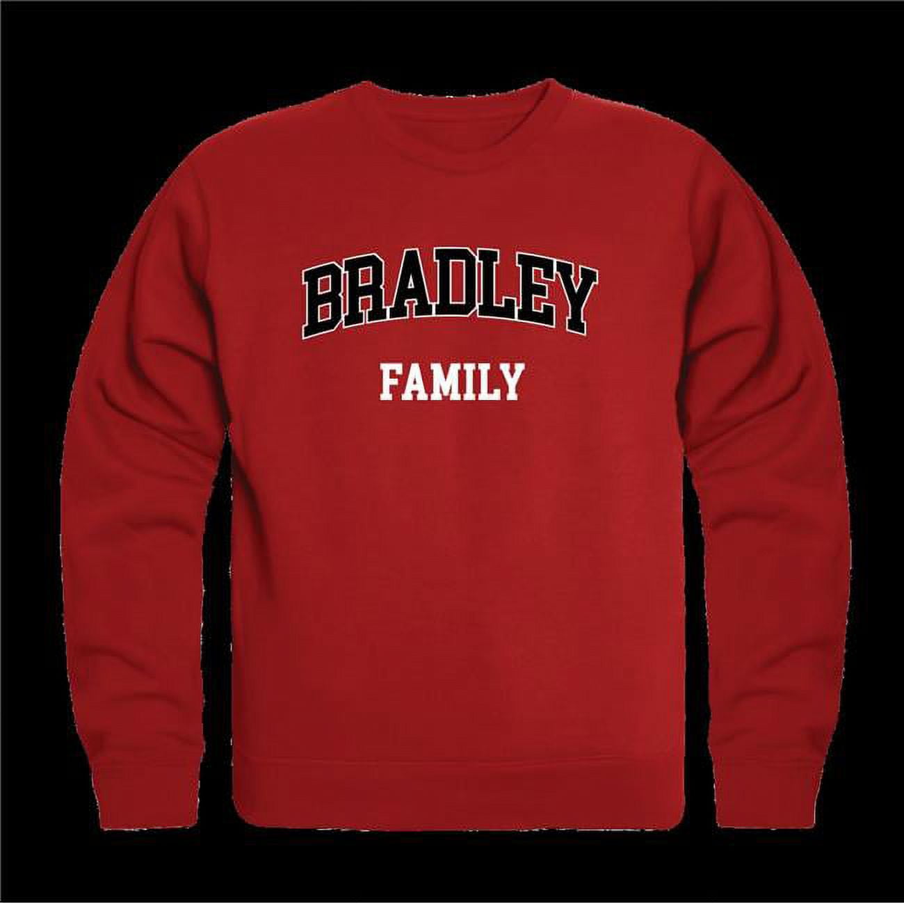 Bradley University Braves Alumni Fleece Crewneck Pullover
