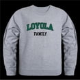 thumbnail image 1 of W Republic 572-332-HGY-01 Loyola University Maryland Greyhounds Family Crewneck Sweatshirt, Heather Grey - Small, 1 of 1