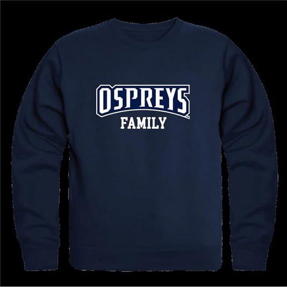 W Republic 572-354-NVY-01 University of North Florida Ospreys Family Crewneck Sweatshirt, Navy - Small
