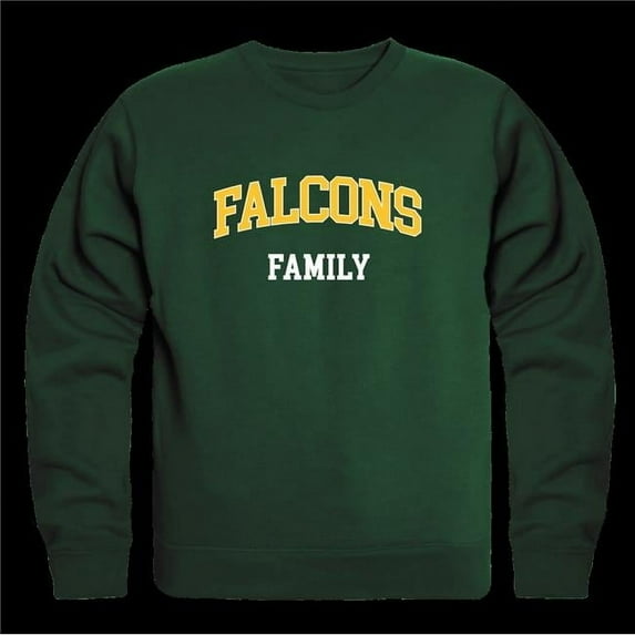 W Republic 572-519-FOR-05 Fitchburg State University Falcons Family Crewneck Sweatshirt, Forest Green - 2XL