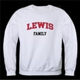 thumbnail image 1 of W Republic 572-531-WHT-05 Lewis University Flyers Family Crewneck Sweatshirt, White - 2XL, 1 of 1