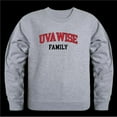 thumbnail image 1 of W Republic 572-601-HGY-04 The University of Virginias College at Wise Cavaliers Family Crewneck Sweatshirt, Heather Grey - Extra Large, 1 of 1