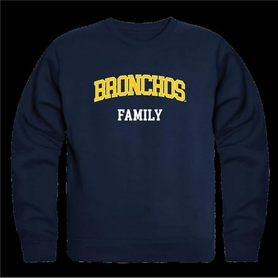 W Republic 572-627-NVY-03 University of Central Oklahoma Bronchos Family Crewneck Sweatshirt, Navy - Large