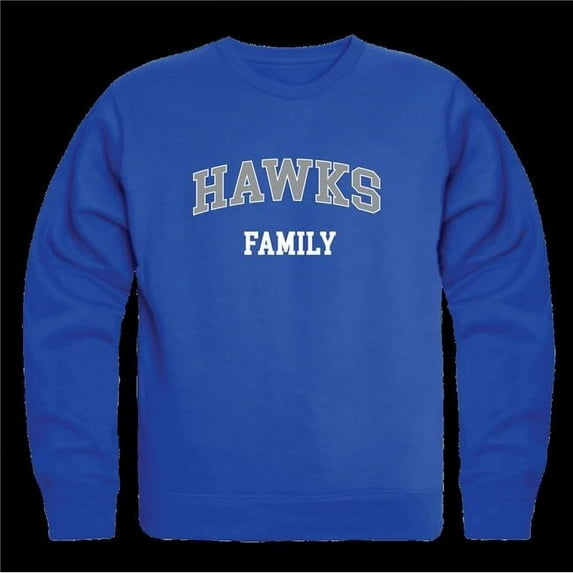 W Republic 572-650-RYL-01 Hartwick College Hawks Family Crewneck Sweatshirt, Royal - Small