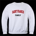 thumbnail image 1 of W Republic 572-669-WHT-01 Saint Francis University Red Flash Family Crewneck Sweatshirt, White - Small, 1 of 1