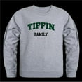 thumbnail image 1 of W Republic 572-678-HGY-01 Tiffin University Dragons Family Crewneck Sweatshirt, Heather Grey - Small, 1 of 1