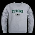 thumbnail image 1 of W Republic 572-684-HGY-03 Williston State College Tetons Family Crewneck Sweatshirt, Heather Grey - Large, 1 of 1