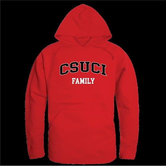 W Republic 573-204-RED-04 California State University, Channel Islands Dolphin Family Hoodie, Red - Extra Large