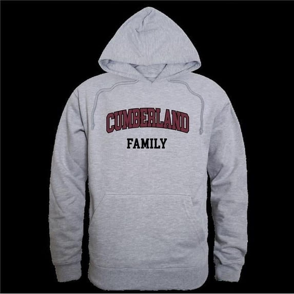 W Republic 573-287-HGY-05 Cumberland University Phoenix Family Hoodie, Heather Grey - 2XL