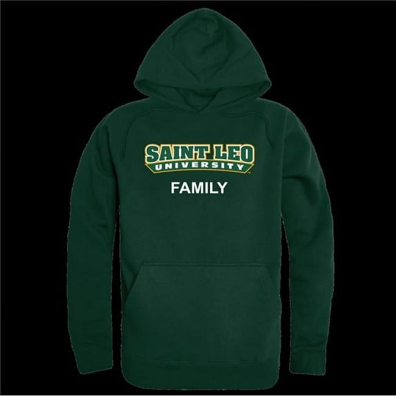W Republic 573-374-FOR-02 Saint Leo University Family Hoodie, Forest Green - Medium
