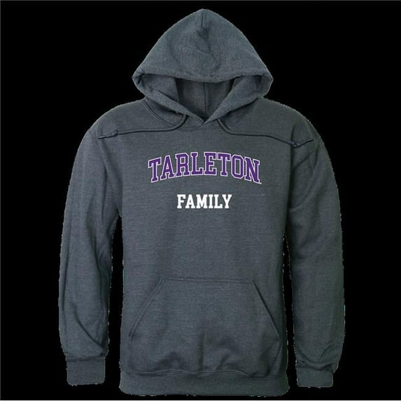 W Republic 573-389-HCH-05 Tarleton State University Texans Family Hoodie, Heather Charcoal - 2XL