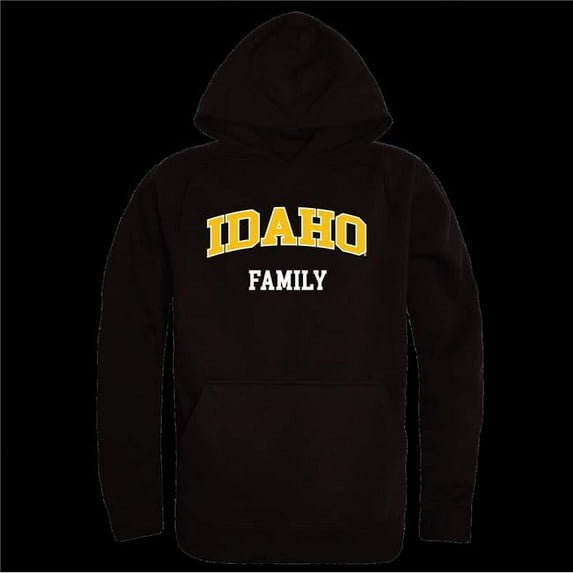 W Republic 573-395-BLK-05 University of Idaho Vandals Family Hoodie, Black - 2XL