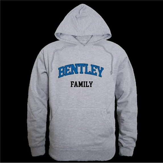 W Republic 573-483-HGY-04 Bentley University Falcons Family Hoodie, Heather Grey - Extra Large