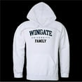thumbnail image 1 of W Republic 573-488-WHT-01 Wingate University Bulldogs Family Hoodie, White - Small, 1 of 1