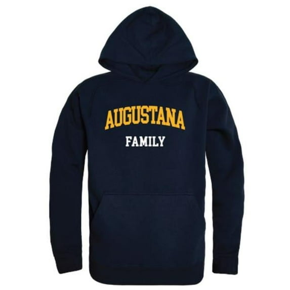 W Republic 573-500-NV2-03 Augustana University Vikings Family Hoodie, Navy - Large