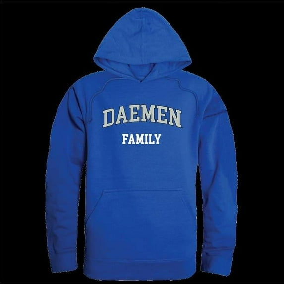 W Republic 573-513-RYL-05 Daemen College Wildcats Family Hoodie, Royal - 2XL